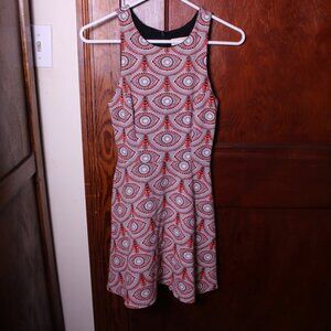 Mara Hoffman Mini Fit & Flair Evil Eye Dress XS